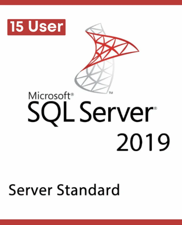SQL SERVER 2019 STANDARD ACTIVATION KEY – 15 USER