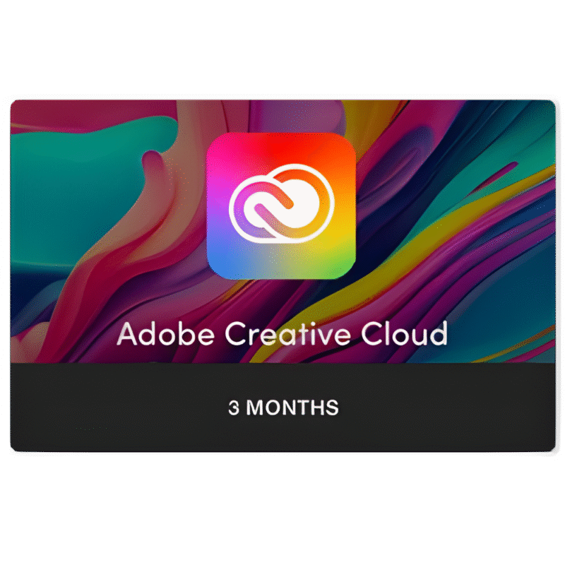 Adobe Creative Cloud Subscription 3 Months