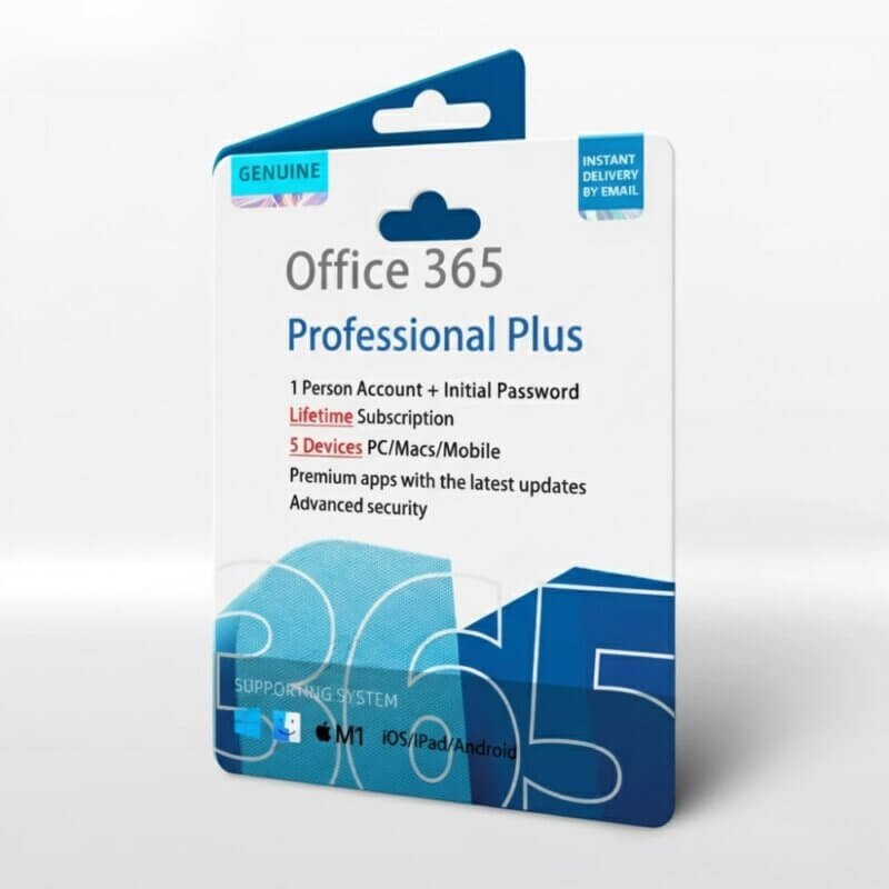 Office 365 A3 5 Device Lifetime Account+Password