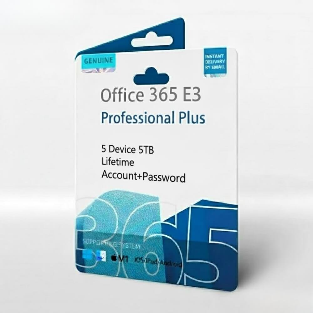 Office 365 E3 5 Device 5TB Lifetime Account+Password