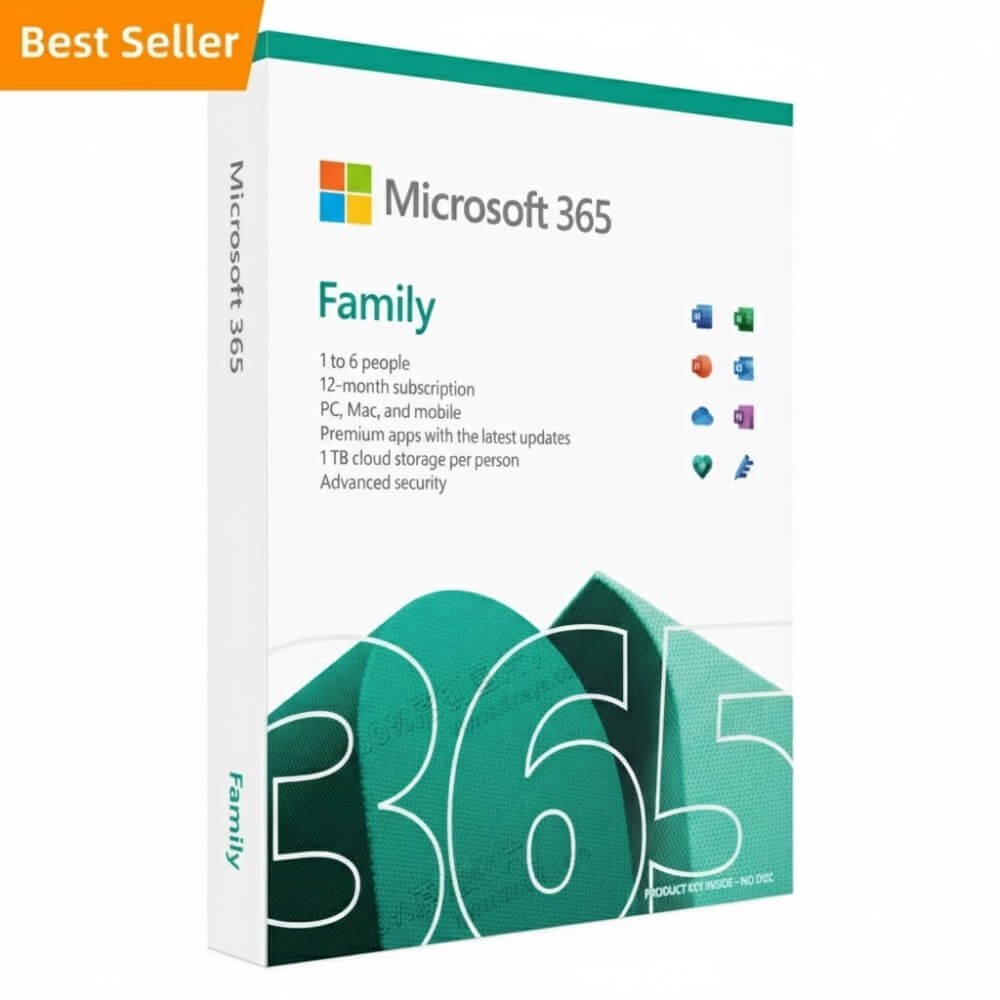 Office 365 Family 5 Device 1TB 1 Year Invitation 1 User