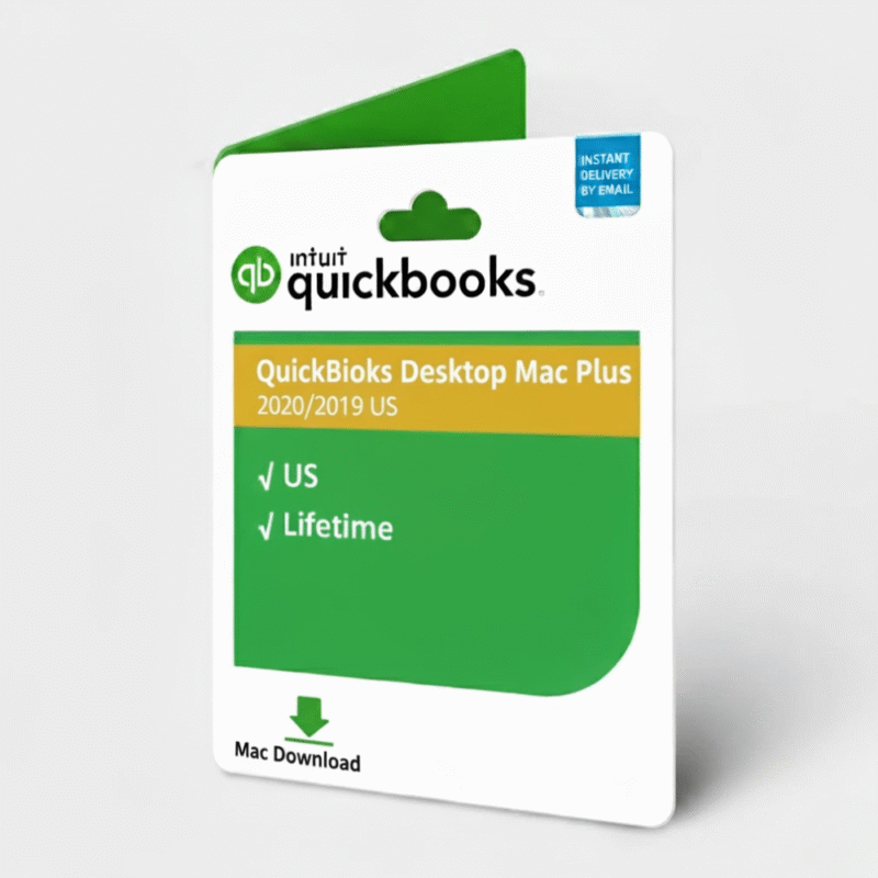 QuickBooks Desktop Mac Plus 2020/2019 US