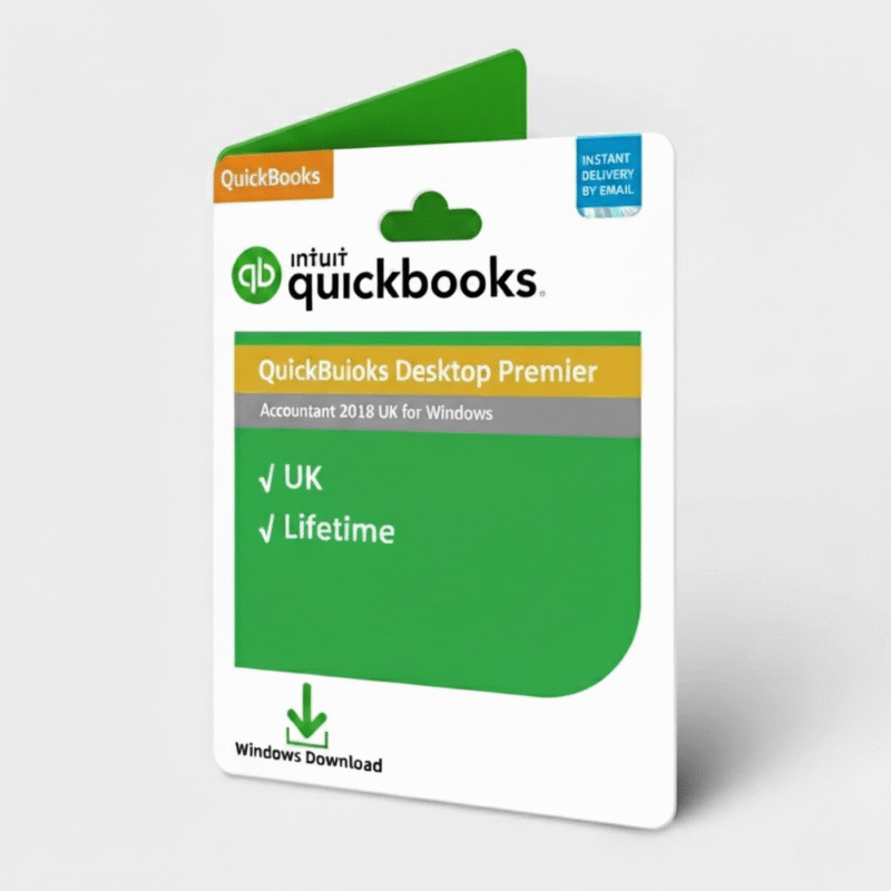 QuickBooks Desktop Premier Accountant 2018 UK for Windows