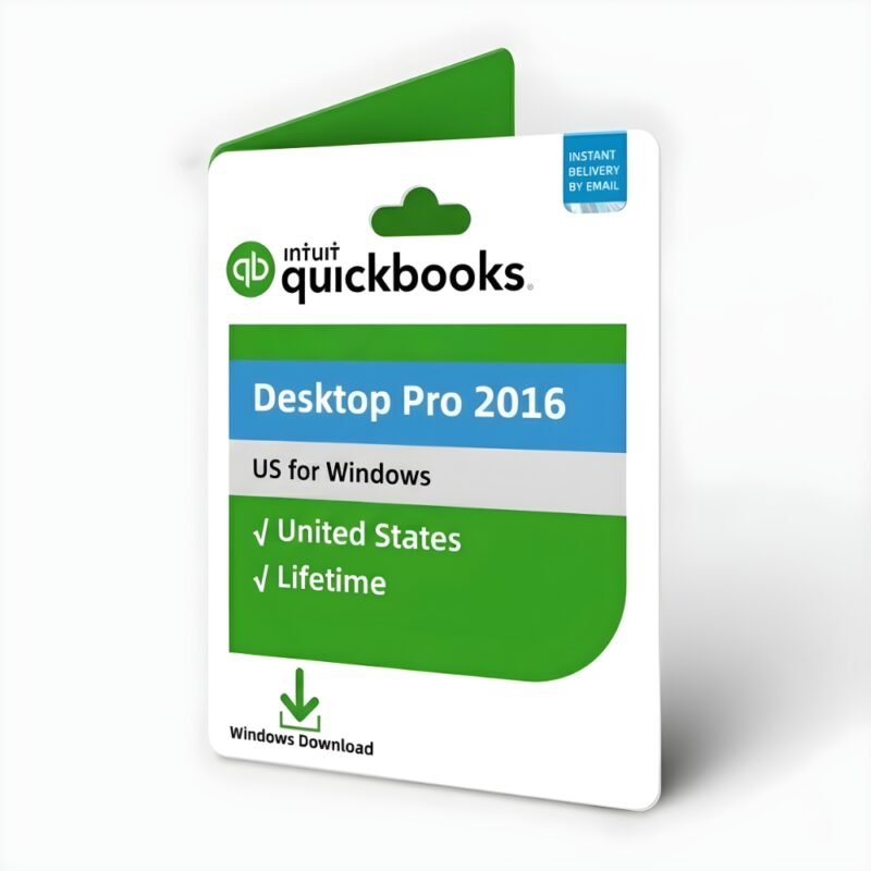QuickBooks Desktop Pro 2016 US for Windows