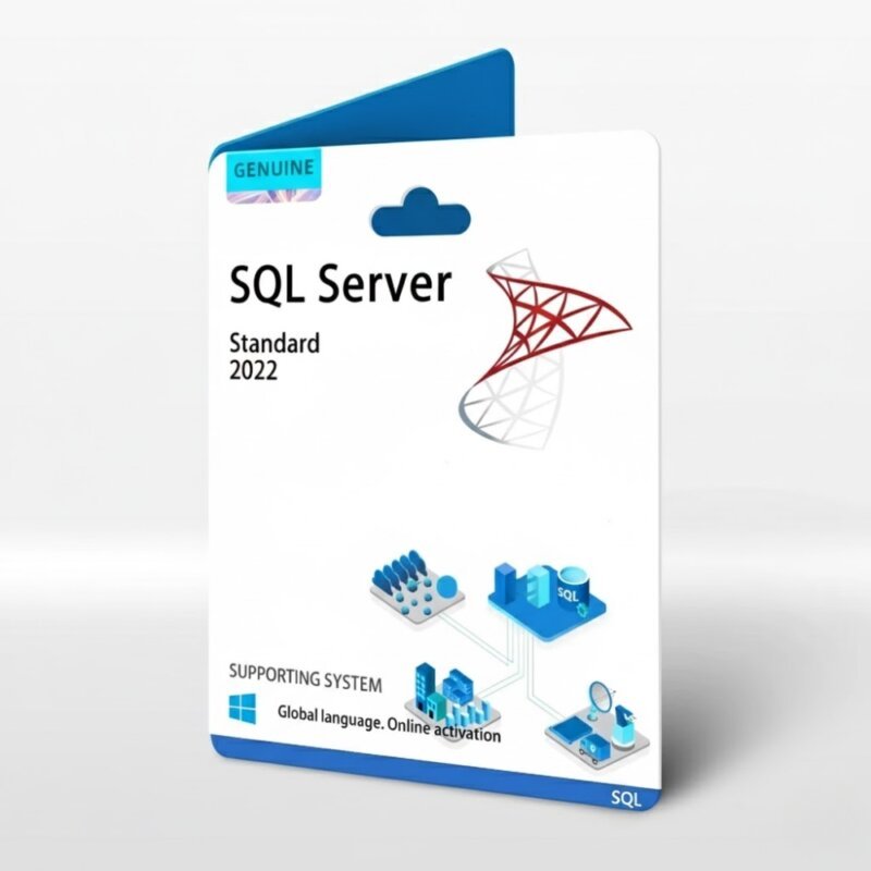 SQL Server 2022 Standard Retail Key 1 PC