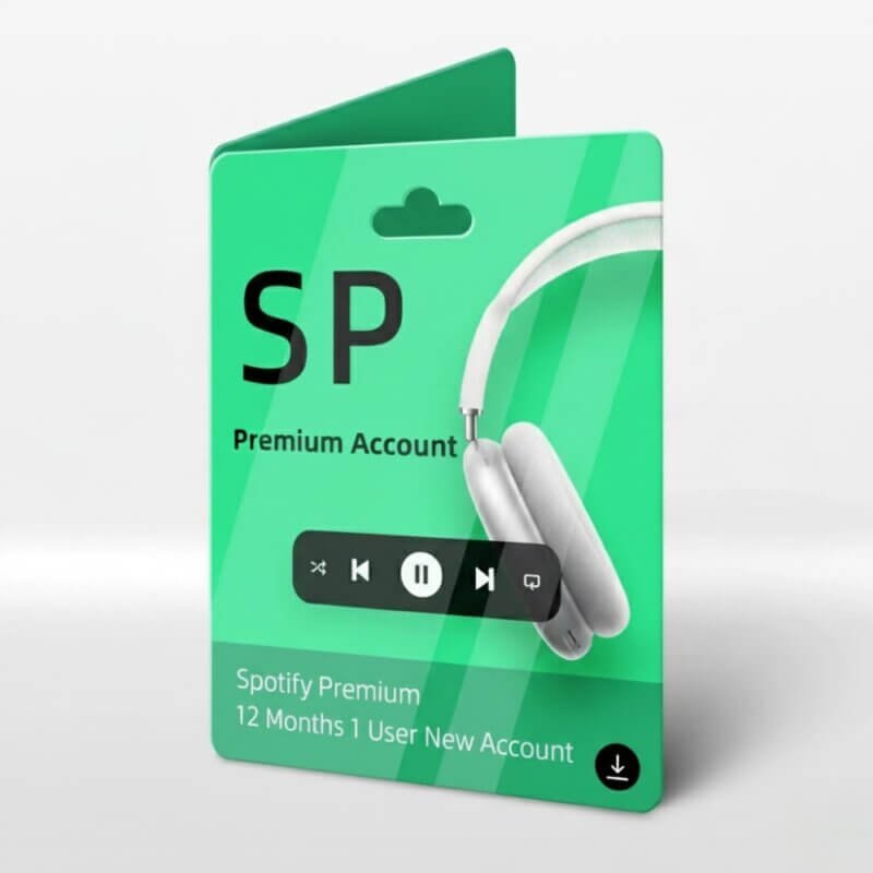 Spotify Premium 12 Months 1 User New Account