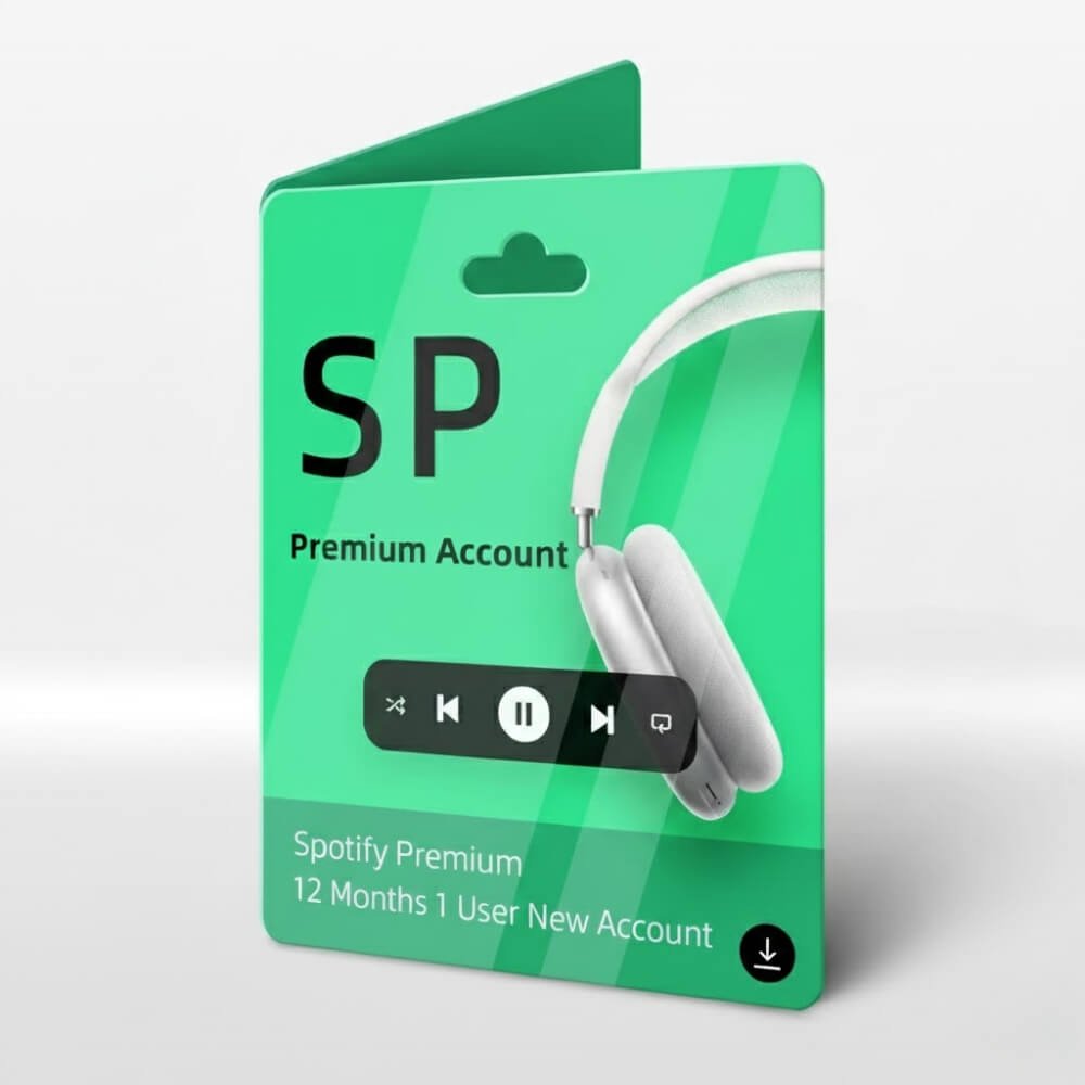 Spotify Premium 12 Months 1 User New Account