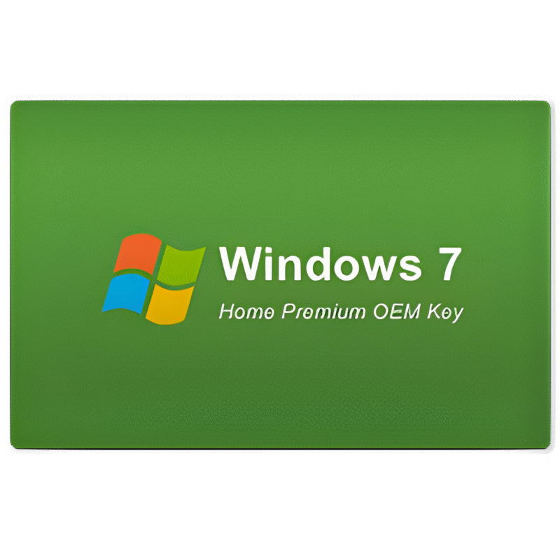 Windows 7 Home Premium OEM Key 1 PC